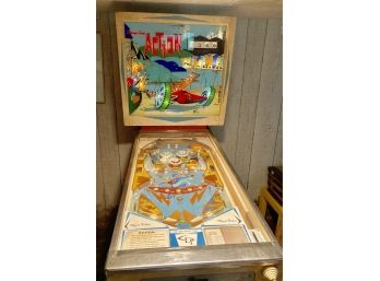 Vintage 1960s Monte Carlo Grand Prix 'Action' Pinball Machine