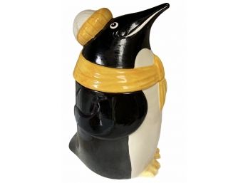 Vintage Metlox Penguin Cookie Jar