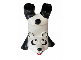 Vintage McCoy Upside Down Panda Cookie Jar