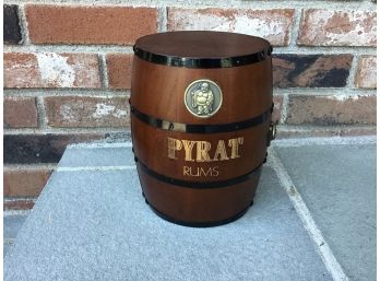 Pyrat Rums Wood Keg And Unopened Pyrat Rum Reserve