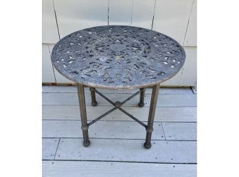 Cast Aluminum Round Table