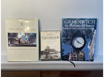 Three Books About Greenwich, CT.