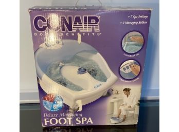 Conair Deluxe Massaging Foot Spa