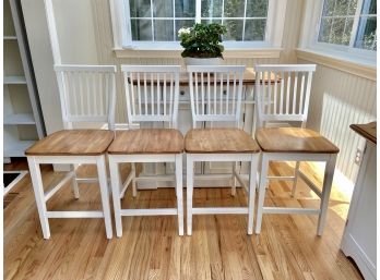 Four Counter Height Chairs