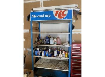 Vintage RC Cola Shelving Unit