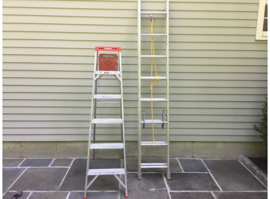 Werner Stepladder And Lynn Extension Ladders