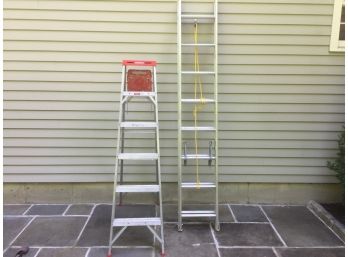 Werner Stepladder And Lynn Extension Ladders
