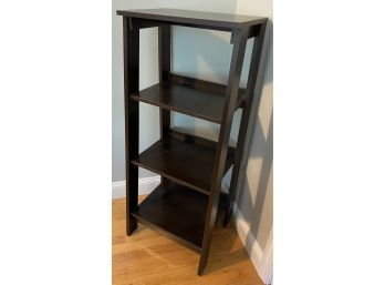 Four Tier Bookshelf- Dark Brown