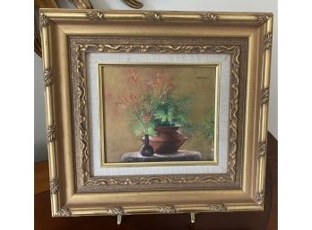 Oil On Board Signed - Derwitsch- Still Life