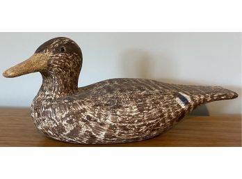 Duck Decoy Signed Richard Morgan