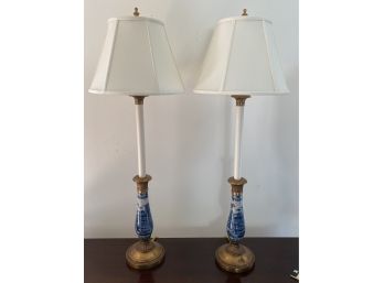 Pair Of Decorative Lamps