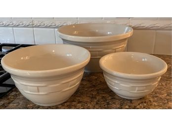 Longaberger Graduated Nesting Bowl