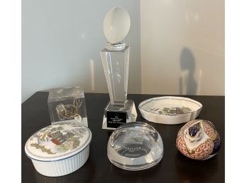 Miscellaneous Lot- Wedgewood, Glass, Etc.