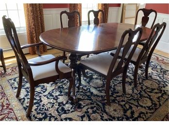 Hitchcock Furniture Co. Table And Six Chairs