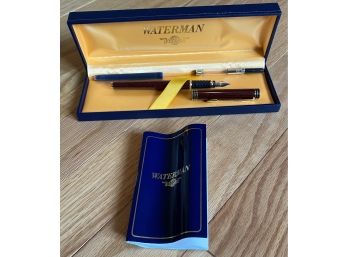 Waterman Fountain Pen In Original Box