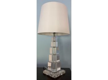 Six Tier Glass Lamp