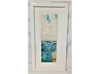 Framed Abstract Print Signed By Artist Lanie Conith