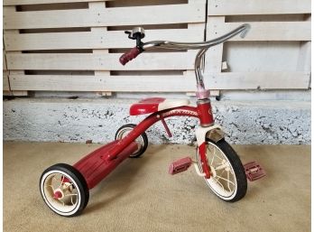 Vintage Retro Red  Radio Flyer Tricycle