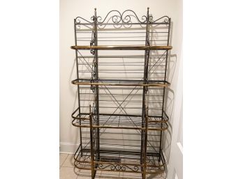 Beautiful Antique French Bakers Rack