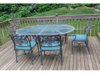 Amazing Patio Set With Six Chairs