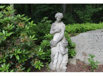 Gorgeous Goddess Concrete Garden Statue, 69'Tall