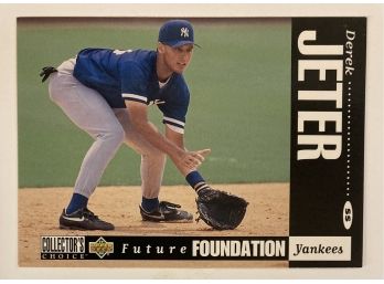 HOF Derek Jeter RC - '94 UD Collectors Choice Future Foundation Featured Rookie