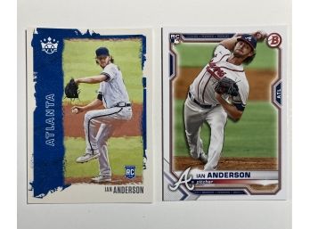 Ian Anderson '21 Diamond Kings & '21 Bowman Featured Rookie Cards