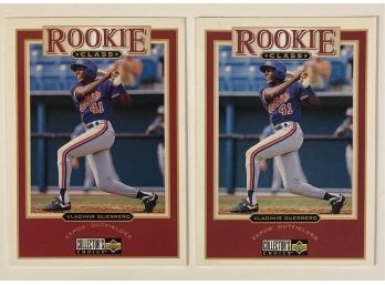 HOF Vlad Guerrero RC(s) - Pair Of '97 UD Collector's Choice Rookie Class Cards