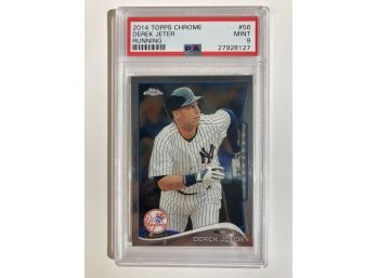 HOF Derek Jeter - PSA Graded MT 9.0 - 2014 Topps Chrome