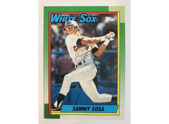 Sammy Sosa RC - '90 Topps Featured Rookie