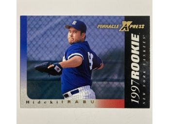 Hideki Irabu RC - '97 Pinnacle Xpress Featured Rookie