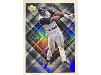 HOF Frank Thomas '99 Upper Deck Diamonation Black Diamond Insert