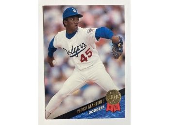 HOF Pedro Martinez RC - '93 Leaf Series One Rookie Card