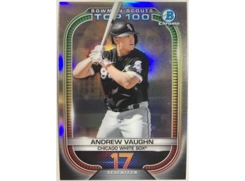 Andrew Vaughn RC - '21 Topps Bowman Scouts Top 100