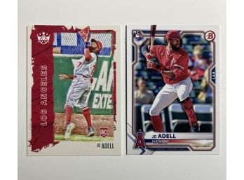 Jo Adell '21 Diamond Kings & 21 Bowman Featured Rookie Cards