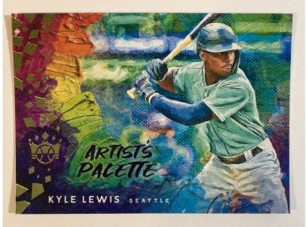 Kyle Lewis '19 Diamond Kings Artistic Palette Special Insert Card