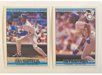 Ken Griffey Jr. 1992 Donruss Base And All Star Cards