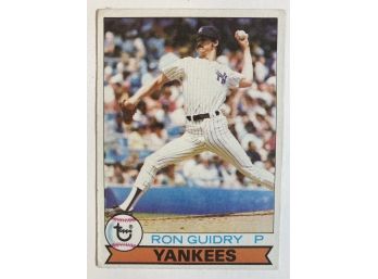 Ron Guidry '79 Topps Card