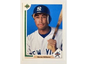 Bernie Williams RC - '91 Upper Deck Rated Rookie