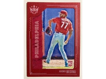 Adonis Medina RC - '21 Diamond Kings Red Frame Rookie Card