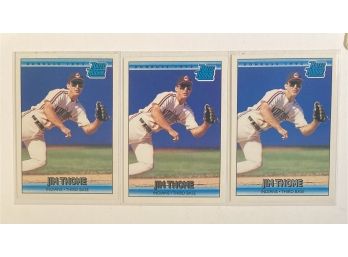 Jim Thome RC(s) - '91 Donruss Rated Rookie Cards (x3)