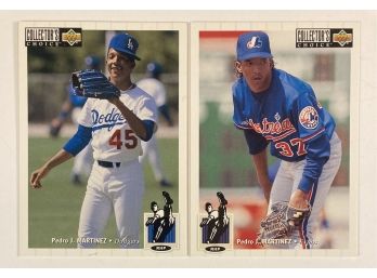 HOF Pedro Martinez '94 UD Collectors Choice Series 1 And Series 2 Cards