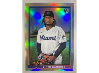 Sixto Sanchez RC - '21 Bowman Chrome 1991 Throwback Card