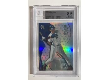 HOF Derek Jeter - Beckett Graded 8.5 - 2000 Skybox E-X Insert Card