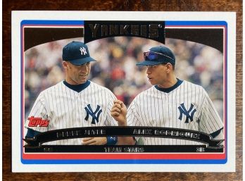 2006 Topps Yankees Team Stars Feat. Derek Jeter & Alex Rodriguez