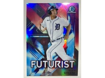 Riley Greene RC - '21 Bowman Chrome Futurist Prospect Insert