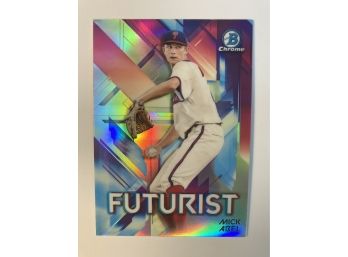 Mick Abel RC - '21 Bowman Chrome Futurist Prospect Insert