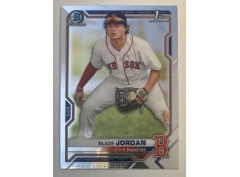 Blaze Jordan RC - '21 Topps Bowman Chrome Prospect