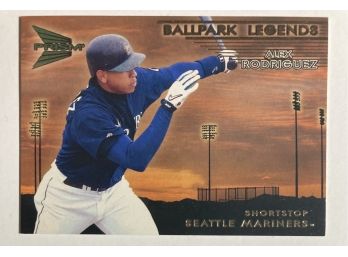 Alex Rodriguez '00 Pacific Prizm Ballpark Legends Insert Card