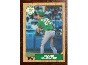 Mark McGwire RC - '87 Topps Rookie